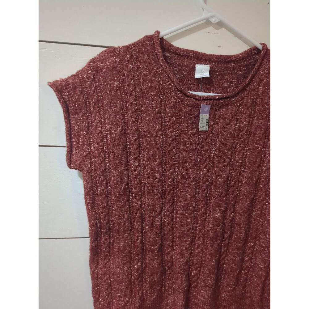 evsie XL sweater  short sleeve boxy fit   fall